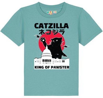 watabout.kids T-Shirt Kinder Catzilla