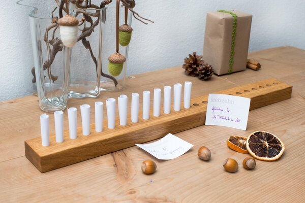 klotzaufklotz Gutschein-Adventskalender