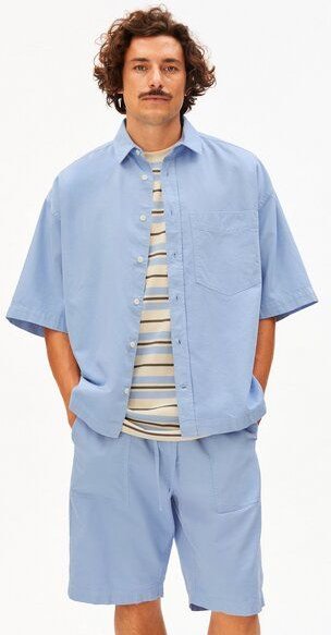 Thumbnail - ARMEDANGELS COTTON LINO Herren Leinen-Mix