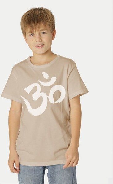 Peaces.bio - handbedruckte Biomode Bio-Kinder T-Shirt Om