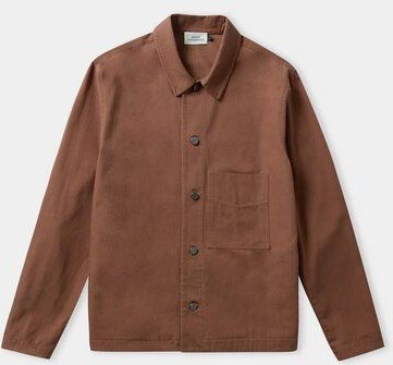 About Companions Lässige Jacke ASIR aus festem 230g Bio-Baumwoll-Canvas.