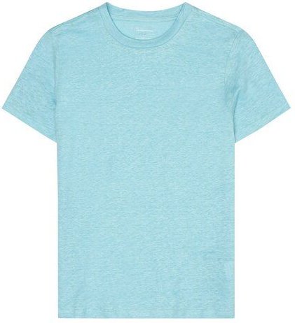 KnowledgeCotton Apparel Regular Leinen-T-Shirt aus Bio-Leinen - GOTS/Vegan