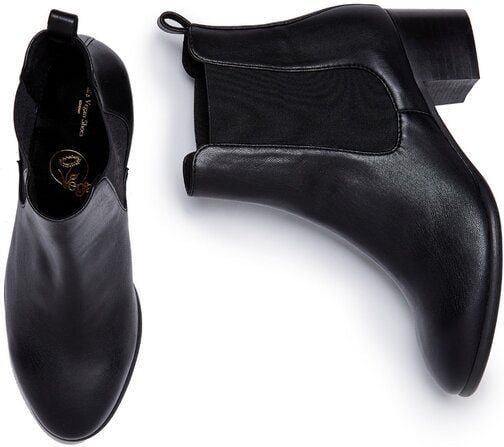 Will's Vegan Shop Almond Toe Chelsea Boots