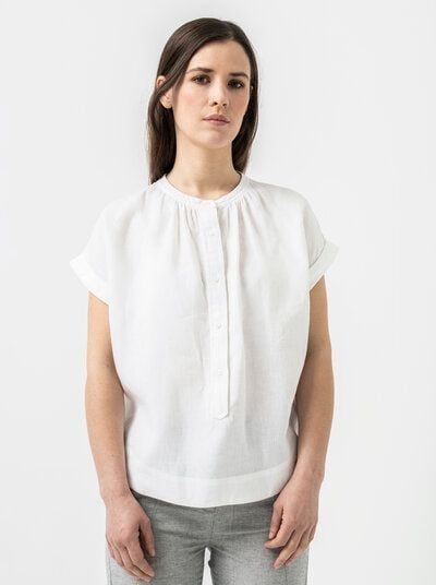 Grenz/gang Kurzarmbluse Colette 2.1