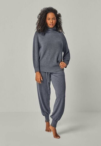 YOU LOOK PERFECT Merino Loungewear Set „Strickpullover Eve & Strickhose Bella"