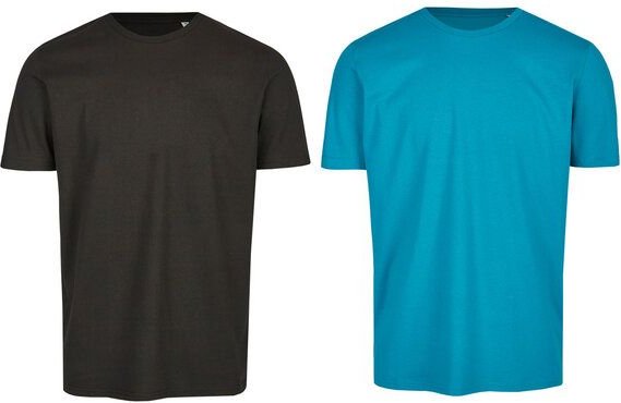 Brandless Basic Bio T-Shirt (Men Nr.3 ) Doublepack GOTS