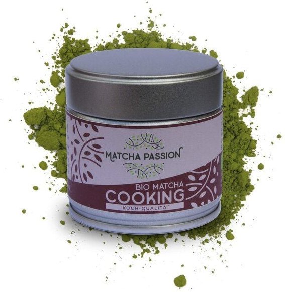 Matcha Passion Bio Matcha Cooking 30g Dose | mit oder ohne Zubehör