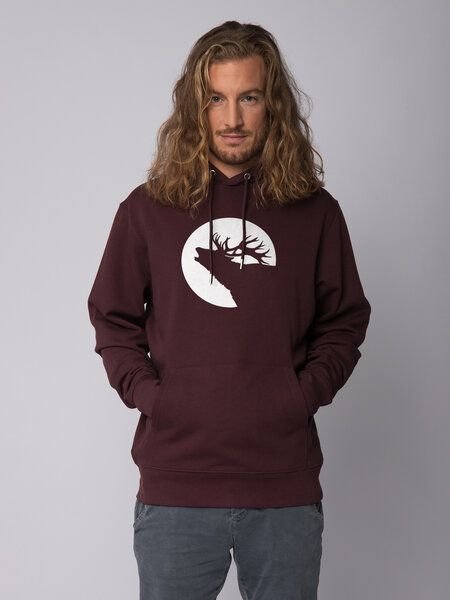 watapparel Hoodie Unisex Röhrender Hirsch
