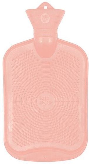 Fair Zone Wärmflasche 2 Liter aus Naturkautschuk