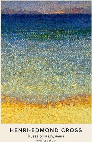 Photocircle Poster / Leinwandbild - Ausstellungsposter Les Iles D'Or