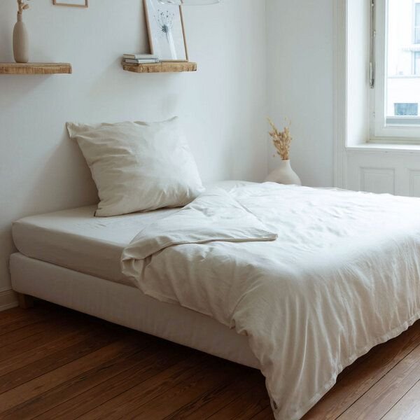 AGA.PIE Bettwäsche-Set aus Leinen mit Bambusviskose, Besonders weich