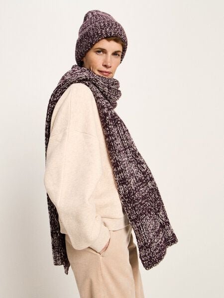 LANIUS Strickmütze aus Bio-Schurwolle und Bio-Baumwolle