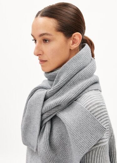 Thumbnail - ARMEDANGELS CLAASAS Unisex Schal aus Merino-Wolle