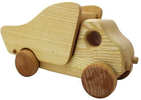 Mitienda Shop Kipplaster aus Holz | Spielzeug für Kinder ab 1,5 Jahre