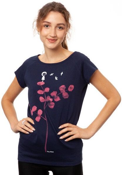 FellHerz Damen T-Shirt Eukalyptusmädchen