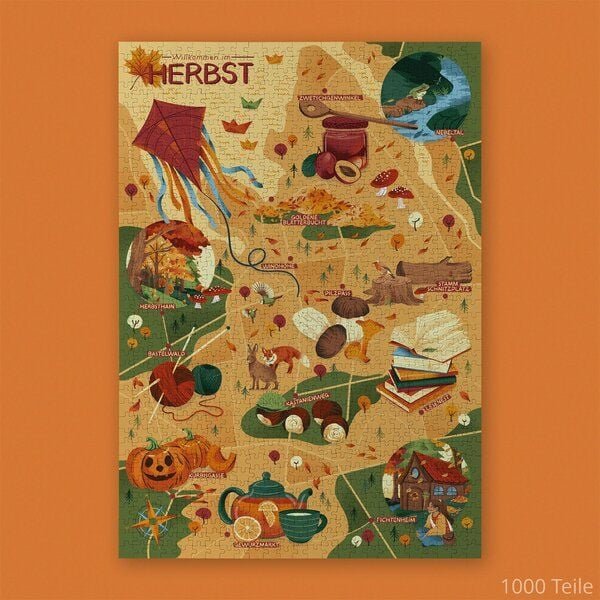 Willa Wunst Herbst Puzzle