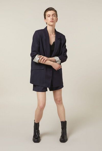 Elsien Gringhuis Boxy Blazer aus Cool Wool (Bio-Schurwolle)