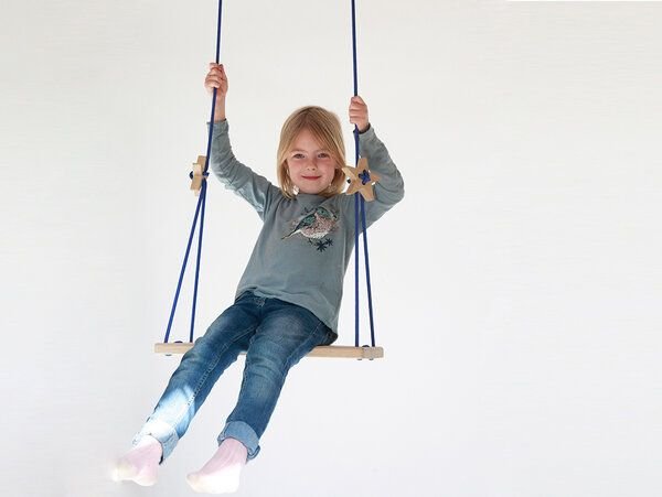 werkvoll by Lena Peter Nachhaltige Holz Kinderschaukel FREI