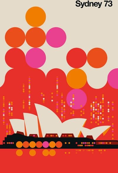 Photocircle Poster / Leinwandbild - Sydney 73