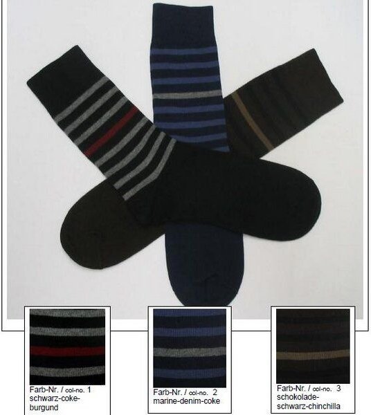 grödo Socken/Strümpfe, halbgeringelt/uni ver.Farben 52184 Biobaumwolle unisex