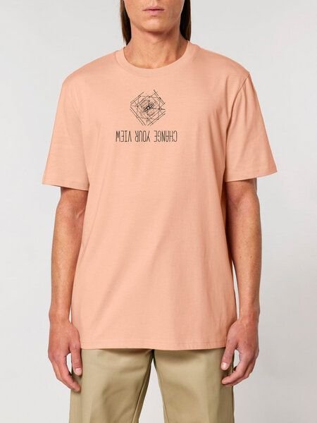 Human Family Bio Unisex Rundhals T-Shirt "Create - Change your view"