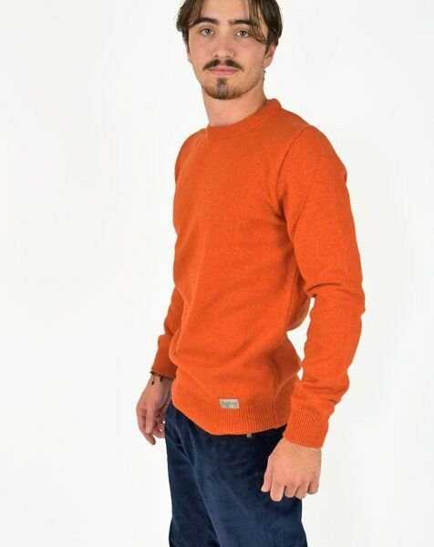 Aatise Rundhals Herrenpullover Zyclos aus recycelter Wolle