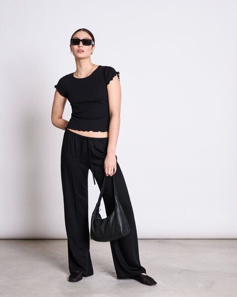 JAN N JUNE Minirib T-Shirt REN