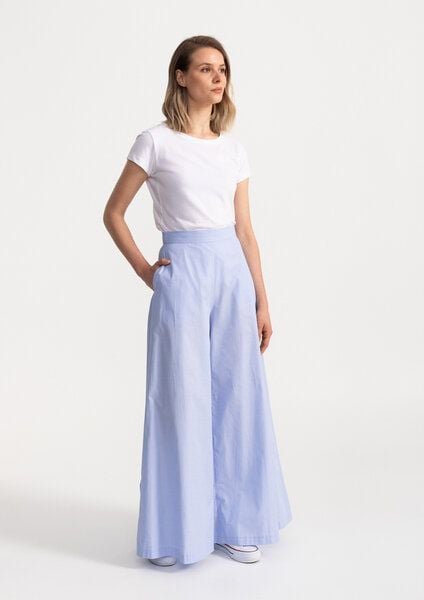 De IONESCU Die Damenhose „Palazzo“ aus 100% Bio-Baumwolle