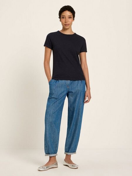 LANIUS Kurzarmshirt (GOTS) aus Bio-Baumwolle