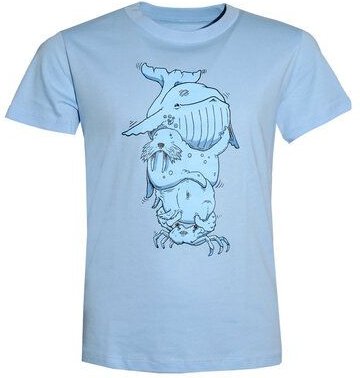 Thumbnail - FÄDD Kinder T-Shirt Rundhals Bio-Baumwolle Die Kieler Seemusikanten Blau