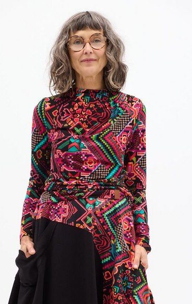 Rollkragenpulli Camino – Klassischer, figurbetonter Schnitt – Dekorative Raffung – 100 % in der EU fair produziert – KOK...