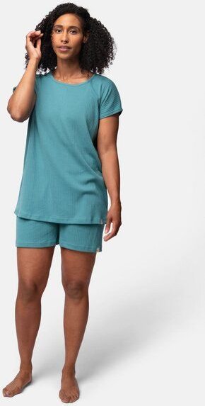 greenjama Damen T-Shirt aus Derby-Rib, GOTS-zertifiziert