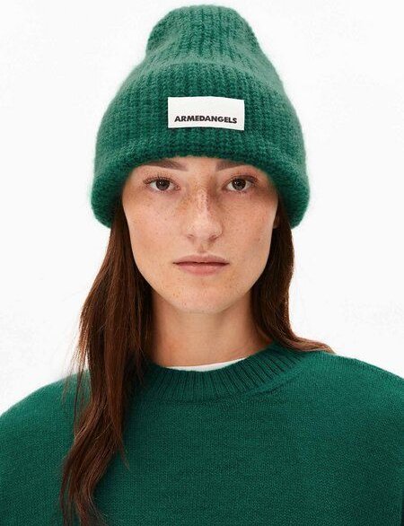 ARMEDANGELS SNOWAA Unisex Mütze aus Mohair-Woll Mix