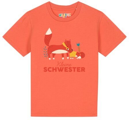 watabout.kids T-Shirt Kinder Fuchs Kleine Schwester