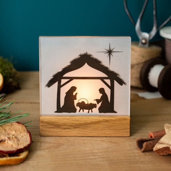 klotzaufklotz Weihnachtskrippe Mini Bethlehem