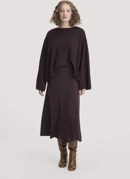 hessnatur Strick Rock Midi Regular aus Bio-Schurwolle mit Kaschmir