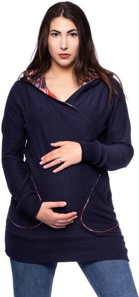 Milchshake BOBBY Umstands- und Stillkapuzenpullover Hoodie aus Bio Baumwolle