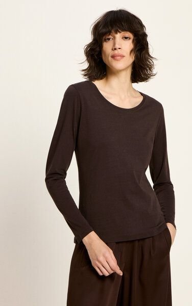 LANIUS Langarmshirt (GOTS) aus Bio-Baumwolle