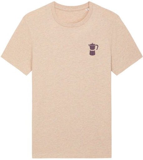 Spangeltangel T-Shirt Coffee, Addict, Kaffee Shirt für Männer, Brustprint