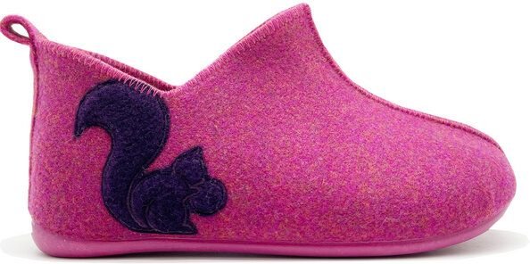 Kinder Hausschuh Squirrel Boot "thies ®", Bio-Schurwolle, fair produziert