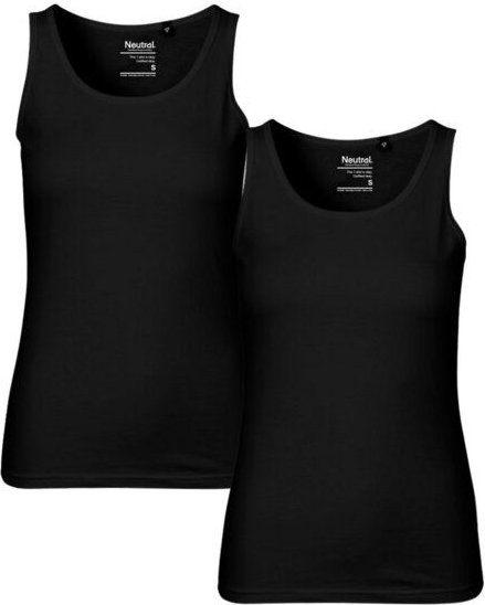 Neutral® Neutral Tank Top aus Bio-Baumwolle, 2er Pack