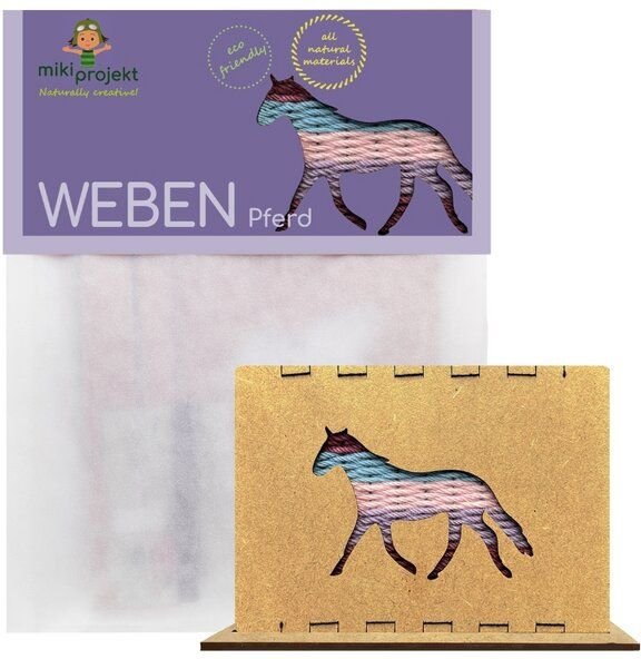 mikiprojekt Bastelset Pferd weben