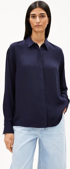 ARMEDANGELS LARISAANA LONGSLEEVE - Damen Bluse aus LENZING ECOVERO Viskose