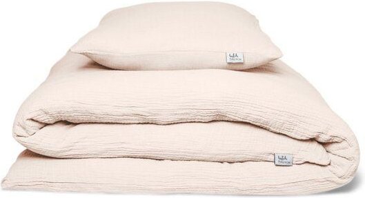 Hutch&Putch Musselin Bettwäsche Set - 100% Bio-Baumwolle - Handmade in Germany