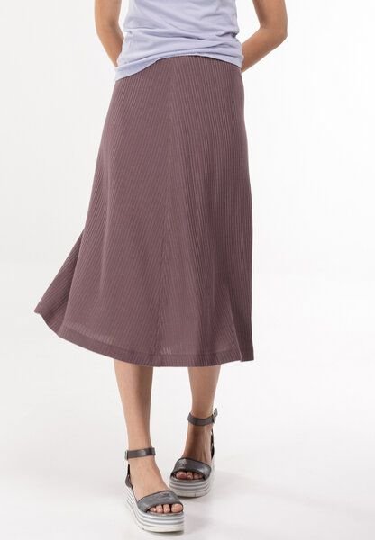 Alma & Lovis Maxirock aus feinem Rippen-Jersey | Rib Skirt
