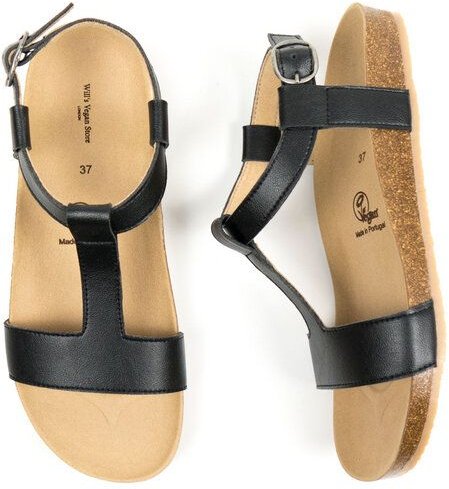 Will's Vegan Shop Sandalen mit Fußbett Damen