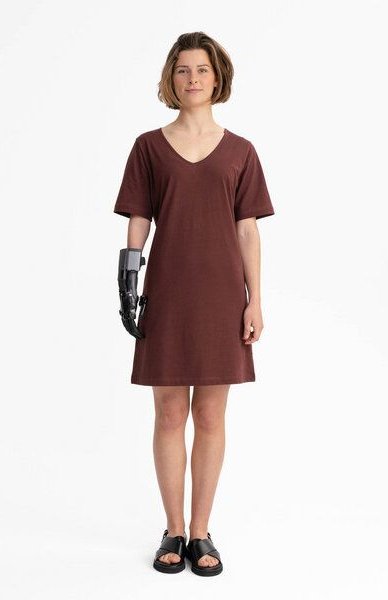 V-Neck Kleid JANITRA | von MELA | Fairtrade & GOTS zertifiziert