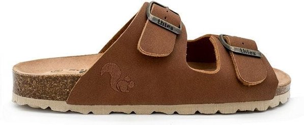 Vegane Eco Bio Sandale "thies ® PET" aus recycelten Flaschen, fair produziert