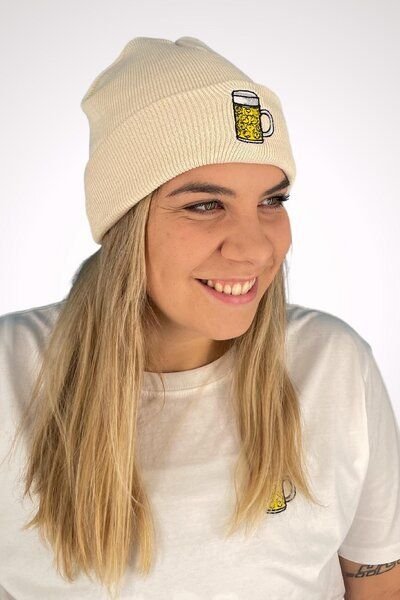 Fashion Drinks Maßkrug | Bestickte Bio Baumwoll Mütze