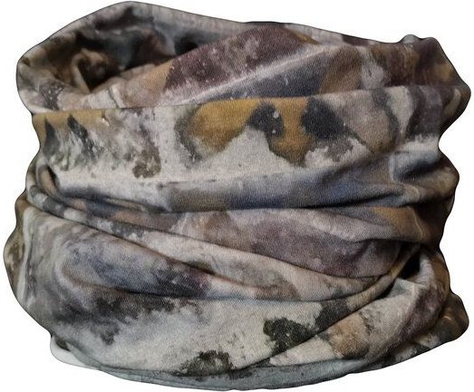 liebewicht Multifunktions Loop "Hildegard 51" grau/bunt bedruckt bio